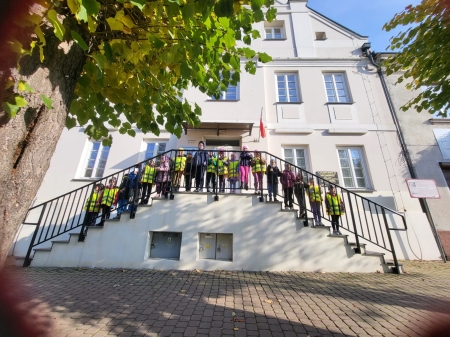 Elfy z wizytą w Muzeum Ziemi Gąbińskiej oraz w siedzibie Związku Piłsudczyków o/ Gąbin. 