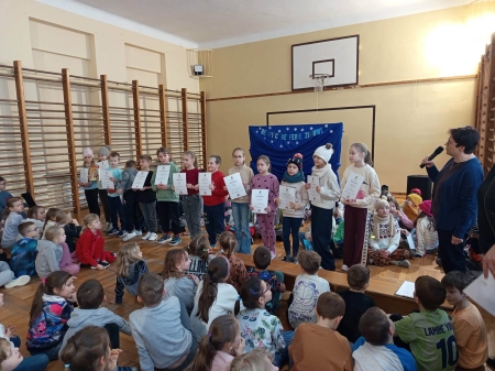 Konkurs pięknego czytania dla klas II oraz III