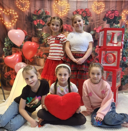 Walentynki w oddziale przedszkolnym