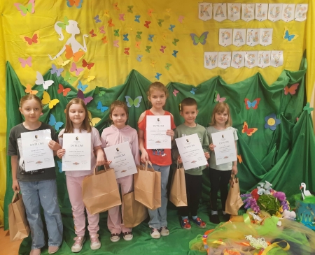 Rozstrzygnięcie konkursu plastyczno-technicznego „Kapelusz Pani Wiosny''