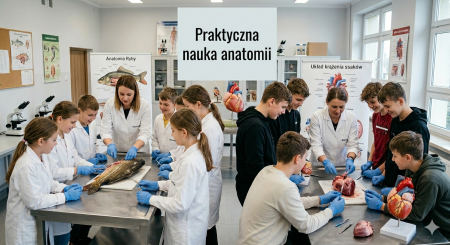 Praktyczna lekcja biologii w naszej szkole