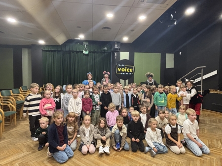 Dzieci z Oddziału Przedszkolnego w Teatrze Muzycznym Voice w Płocku!